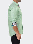 Dress Shirt LS Einstein Marthyr Green 148