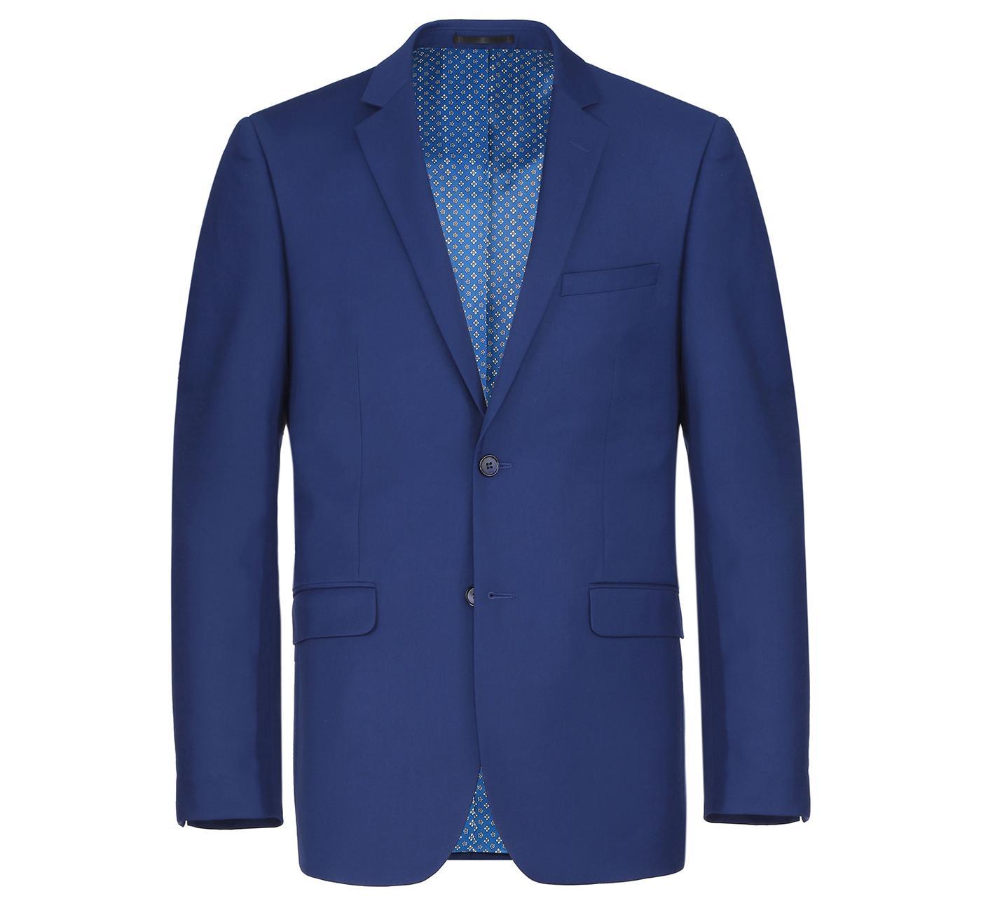 JL Royal Blue Suit Slim Fit