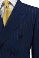 Navy Chalk Stripe Modern Fit Suit