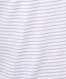 Perform Yarn Dye Laser Stripe Polo Lavender