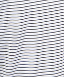 Perform Yarn Dye Laser Stripe Polo Black