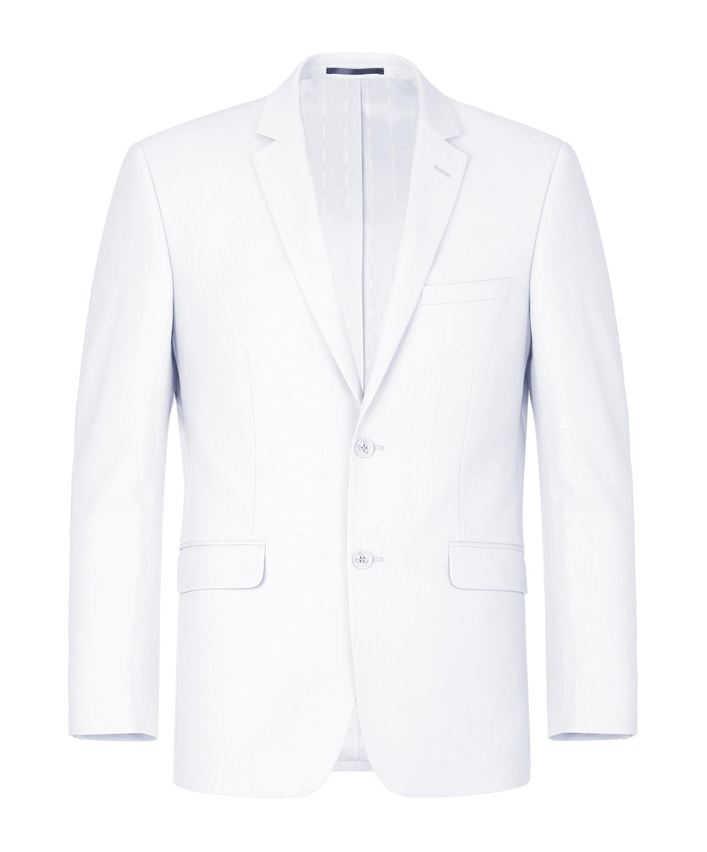 JL White Formal Slim Suit