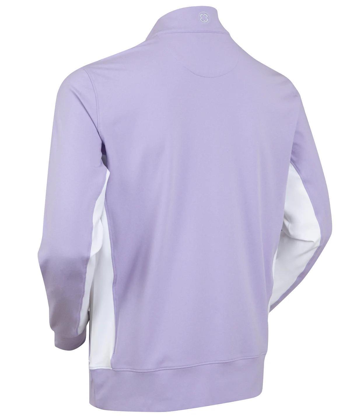 Performance Fairway 1/4 -Zip Pullover Lavender – Jerry Lacy Fine Performance Fairway 1/4 -Zip Pullover Lavender – Jerry Lacy Fine
