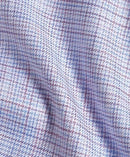 Blue & Merlot Multi Check Dress Shirt