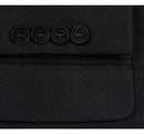 JL Black Suit Notch Classic Fit Extra Long