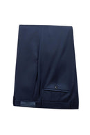 French Blue Italian Dress Pant Modern Fit Super 150's