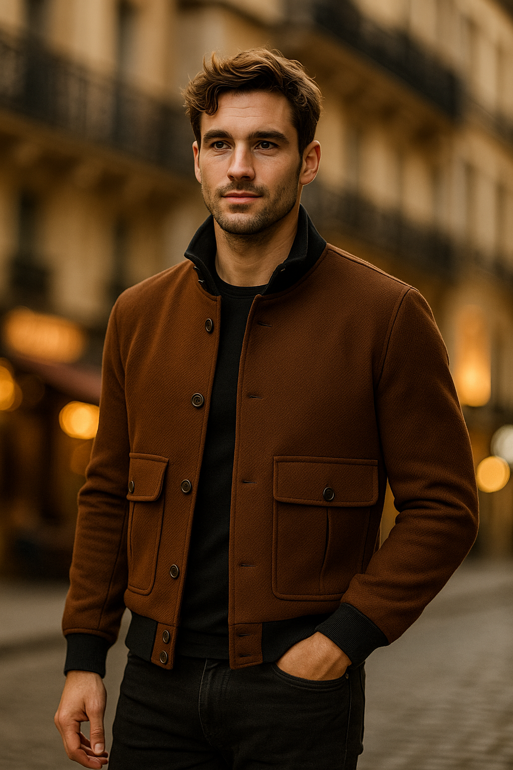 Casual Jacket Corneli Rust