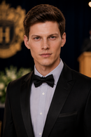 JL Black Tux Notch Slim Fit