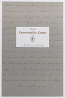 Italian Blue Suit Cloth by Zegna