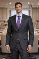 JL Gray Classic Suit
