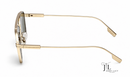 Metal Sunglasses Zegna Matte Pale Gold