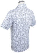 Performance Trajectory Print Polo Summer Navy