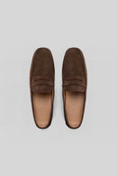 Conor Suede Driver Tobacco