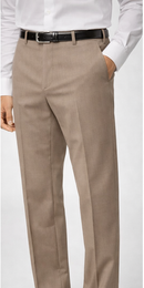 Mink Italian Dress Pant Modern Fit Super 150's