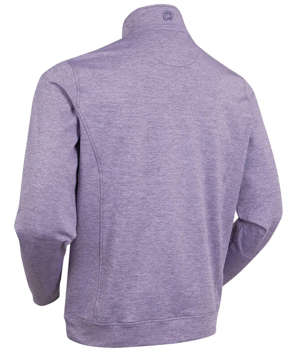 Performance Clubhouse Quarter-Zip Long-Sleeve Pullover Lavender