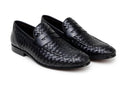 Luca Woven Calf Black