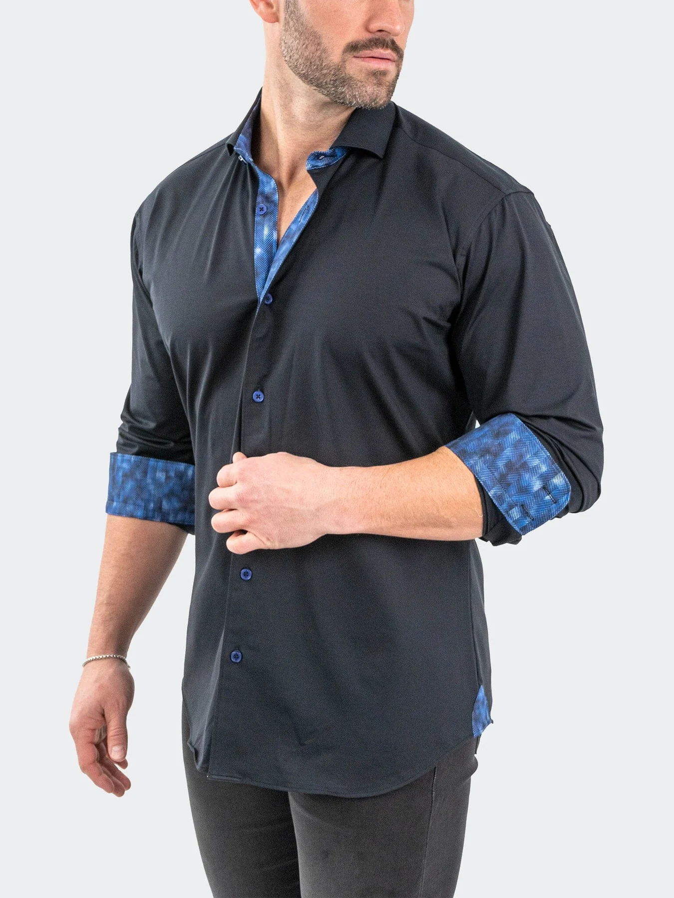 Sport Shirt Einstein JacqDeep Black