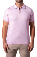 Polo ZipSoft Pink