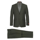 JL Suit Olive Slim Fit