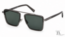 Metal Sunglasses Zegna Shiny Grey