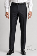 Charcoal Dress Pants Flat Front Super 110's