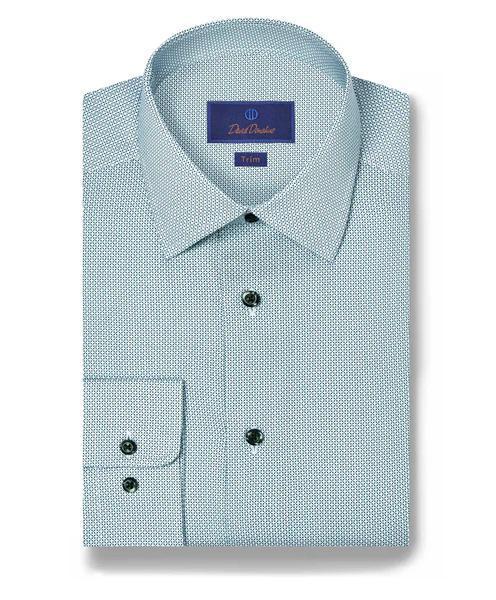 Hunter Micro Geometric Print Dress Shirt