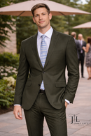 JL Suit Olive Classic Fit