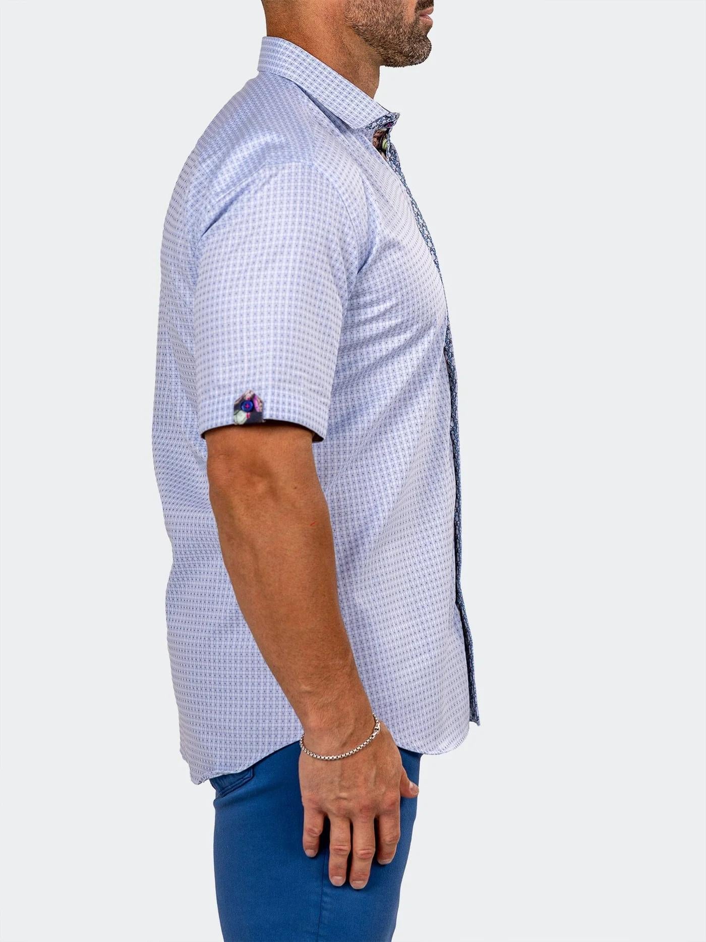 Dress Shirt Galileo Marthyr Blue 030