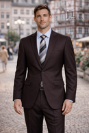 JL Chocolate Classic Fit Suit
