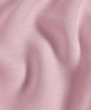 Pink Linen Trim Fit Dress Shirt