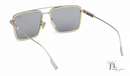 Metal Sunglasses Zegna Matte Palladium