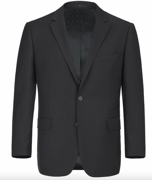 JL Black Suit Notch Slim Fit