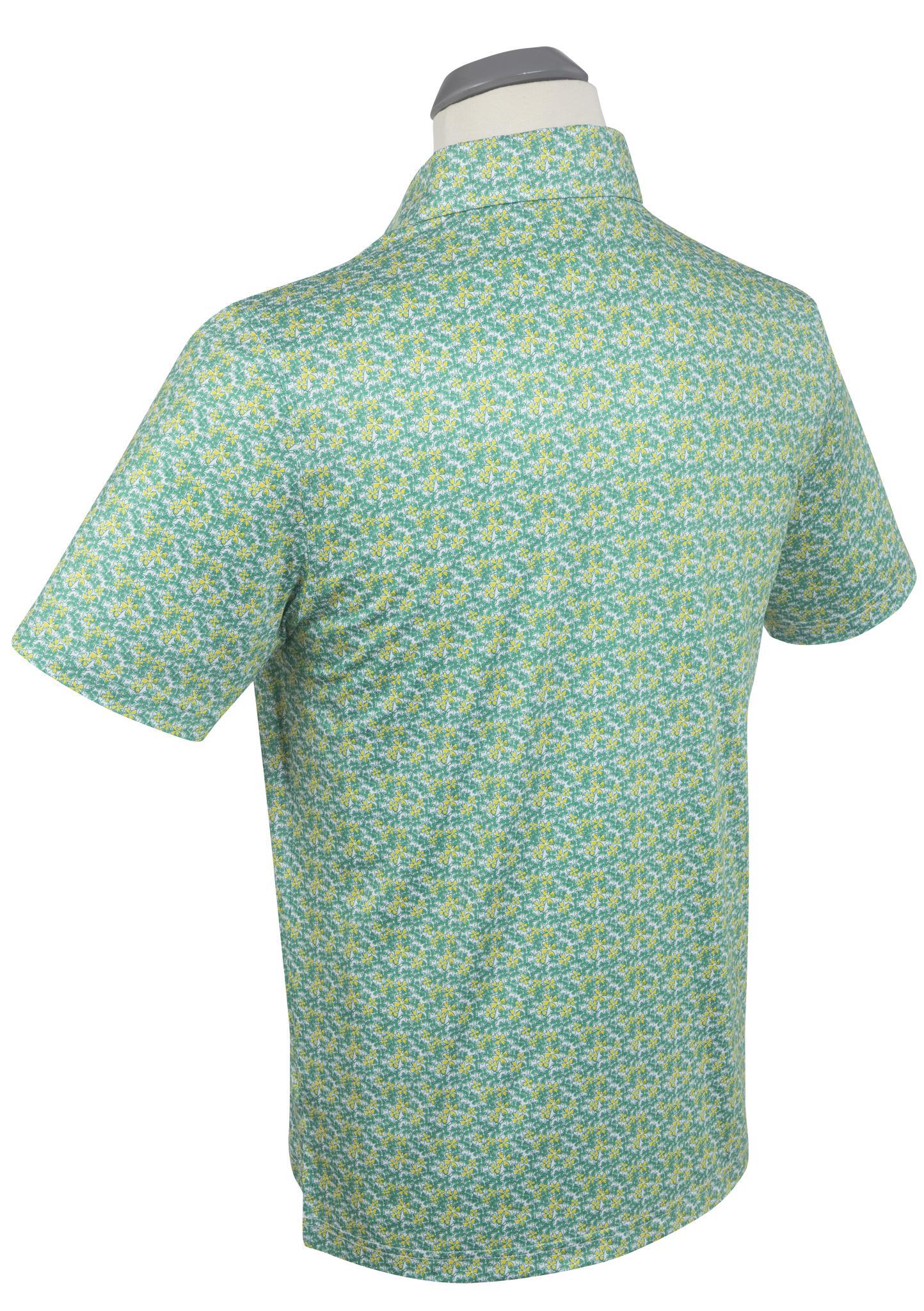 Performance Lucky Print Polo Masters Green