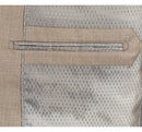 JL Light Brown Slim Suit