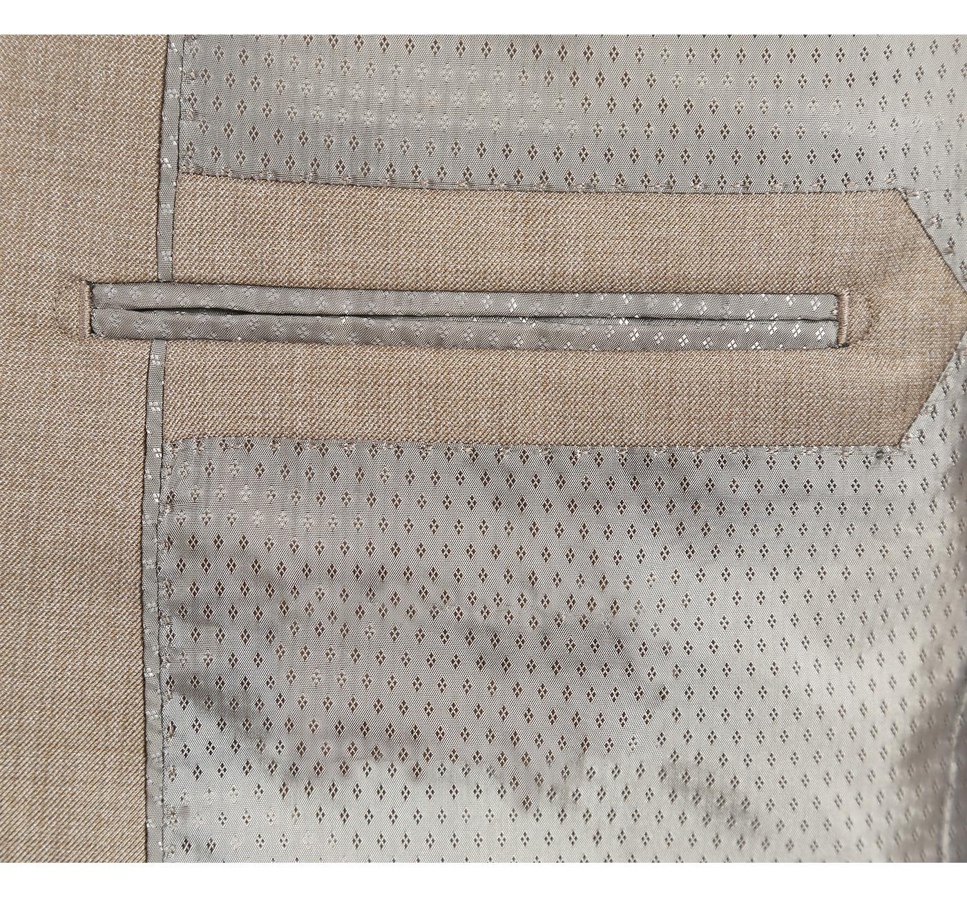 JL Light Brown Classic Suit