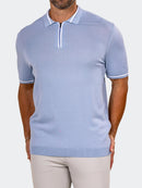 Polo Knitted Marthyr Blue 029