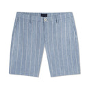 Deke Oasis Bermuda in Hypertread Pinstripe