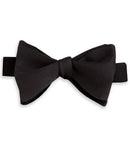 Black Faille Self-tie Bow Tie