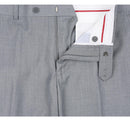 JL Light Grey Suit Notch Classic Fit Super 140's
