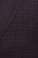 Burgundy Textured Sport Coat Slim Fit Super 130's