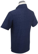 Performance Magnolia JacQuard Polo Summer Navy