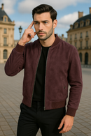 Casual Jacket Brandon Eggplant