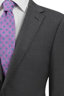Medium Gray Modern Fit Suit Wool & Cashmere