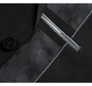 JL Black Suit Notch Slim Fit