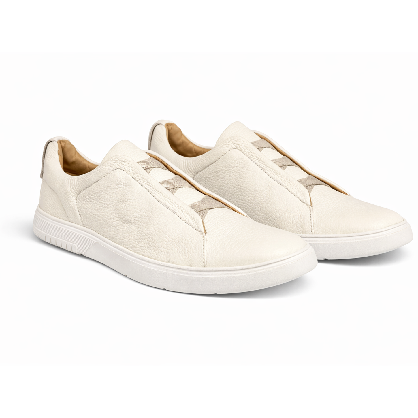 Sneaker Triple Stitch Savino Milk Color