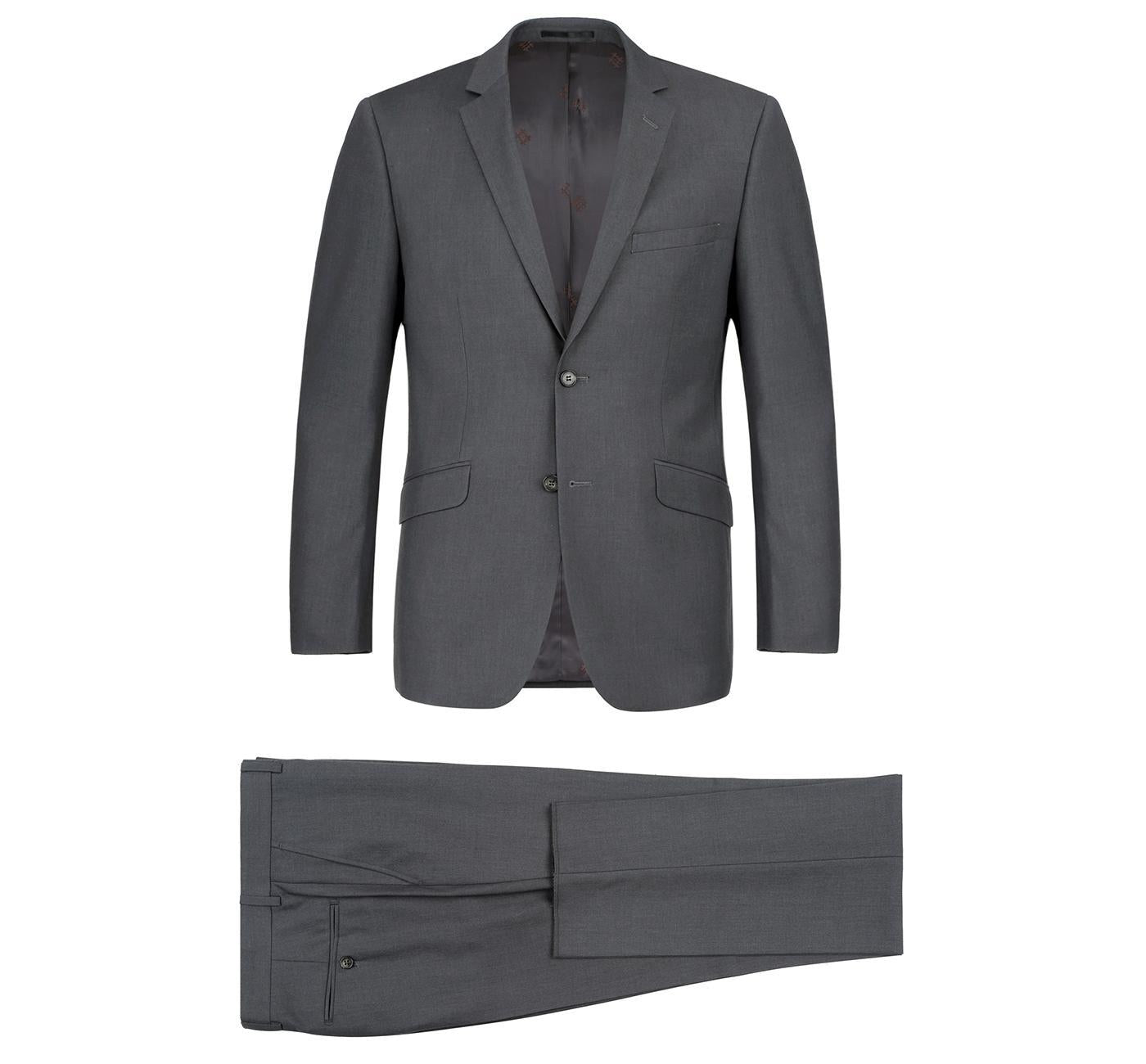 JL Gray Slim Suit