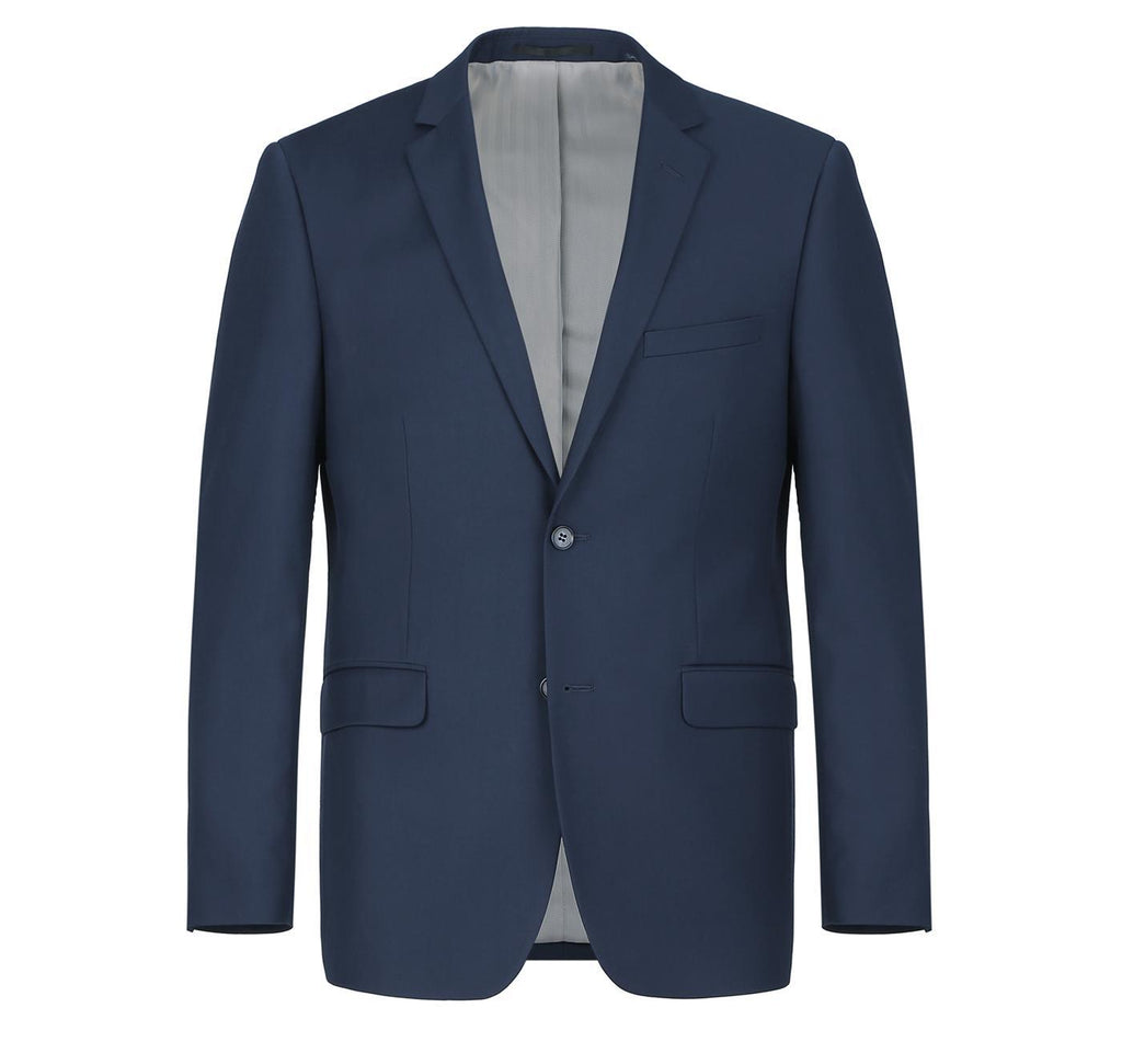 JL New Navy Suit Notch Classic Fit Extra Long