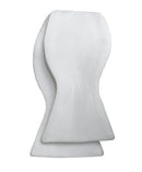 White Pique Self-tie Bow Tie