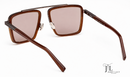 Metal Sunglasses Zegna Dark Brown